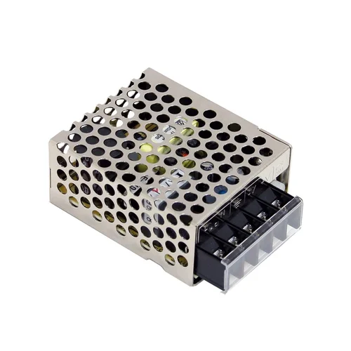 RS-15-24 Блок питания в защитном кожухе 24В, 0,625А, 15Вт Mean Well